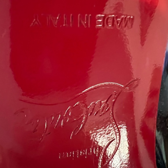 Authentic Christian Louboutin Patent Pumps - Picture 5 of 5